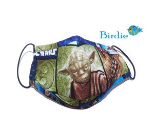 Maseczka ochronna, przeciwpyłowa, wielokrotnego użytku - Yoda - Star Wars