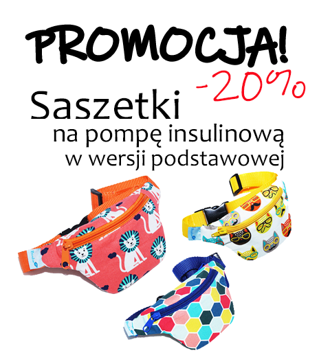Promocja na saszetki na pompe insulinową w wersji podstawowej