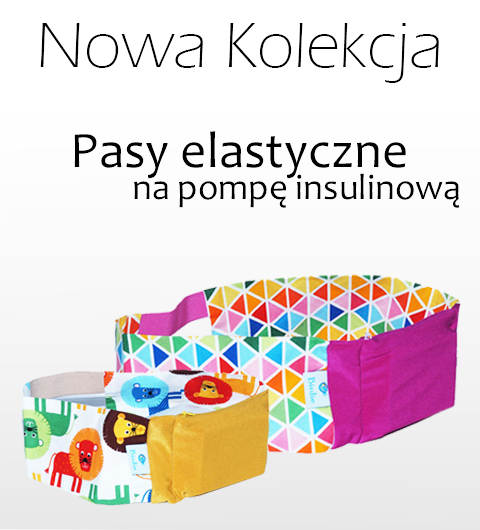 Nowa kolekcja Pas elastyczny z okienkiem na pompę insulinową